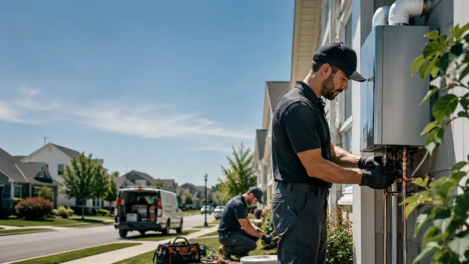 Tankless Water Heater Installation in Rutland, ND